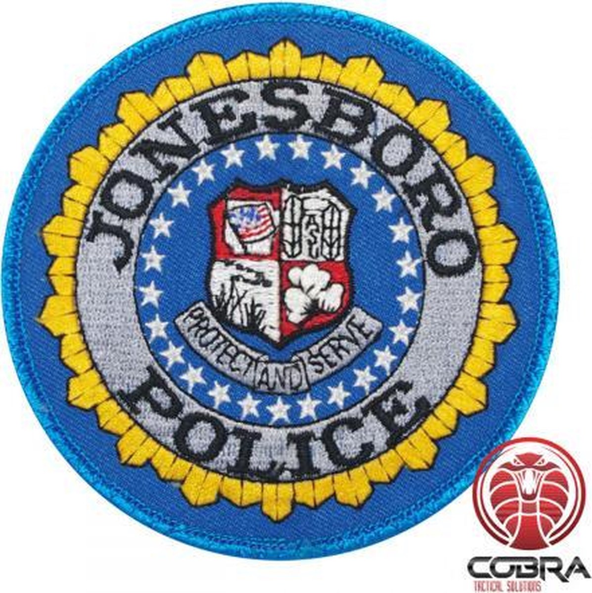 Jonesboro Police geborduurde patch embleem | Opnaai  | Military Airsoft